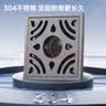 潜水艇（Submarine）MGK50-10KX不锈钢拉丝地漏枪灰色洗衣机两用地漏50管径新款送弯头 实拍图