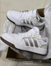 adidas ENTRAP美式校园风运动少年感复古篮球风板鞋男女阿迪达斯 汉玉白/岩层橄榄绿/银灰绿   39 实拍图