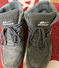 回力（Warrior）棉鞋男鞋冬保暖棉靴加绒马丁靴高帮雪地靴 WXP(WZ)-0210 深灰 40 实拍图