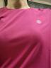 必迈（bmai）魔方速干长袖高弹力马拉松跑步运动套头衫柔软吸湿长袖T恤 妃粉红 L 女 实拍图