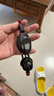 速比涛（Speedo）近视泳镜专业游泳训练防雾防晒防渗水 灰/烟灰 150度 实拍图