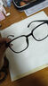 LESCA LUNETIERgm黑框眼镜框男款近视可配度数方粗框痞帅潮防蓝光大脸眼睛架平光 实拍图
