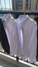 南极人衬衫男纯色长袖商务衬衫男士棉质舒适衬衣外套修身白衬衫男2XL 实拍图