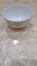 高颜值家用银杏时光米饭碗大面碗陶瓷餐具家用新骨瓷陶瓷碗 银杏时光 4.5英寸1个碗 实拍图
