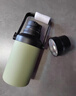 小米大肚保温杯 户外保温水壶 双饮保冷杯  316L便携水杯 橄榄绿 1L 实拍图