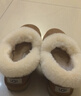 UGG秋季女士时尚舒适茸茸毛圈口平底休闲乐福鞋懒人毛毛鞋1119002 CHE | 栗色 39 实拍图