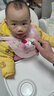 COOKSS儿童勺子宝宝学吃饭PPSU叉勺弯头婴儿硅胶短柄训练辅食勺 实拍图
