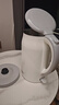 美的（Midea）电水壶热水壶烧水壶304不锈钢1.7L大容量电热水壶家用快速烧水开水壶 双层防烫 1.7L 【快速沸腾】SH17M301A 实拍图