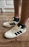 adidas COURTBEAT场下休闲篮球风板鞋男女阿迪达斯官方轻运动   乳白色/黑色   43 实拍图