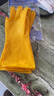 加厚牛筋乳胶皮橡胶手套劳保耐用洗衣洗碗手套女家用防水厨房清洁 S码 1双【特厚牛筋】90克 实拍图