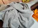 康尔馨1000g超厚希尔顿酒店浴巾 长绒棉A类男女成人浴巾 灰色150*100cm 实拍图