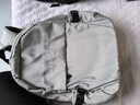 梵者双肩包男轻便休闲大容量旅行包通勤背包电脑包潮流高中大学生书包 升级款灰色中号 实拍图