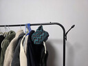喻品衣架落地衣帽架挂衣架卧室客厅晾衣杆晒衣架可置物加粗MJ53黑150 实拍图
