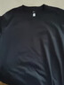 真维斯日系长袖T恤男220g重磅纯棉男士打底衫男生宽松大码纯色内搭 实拍图