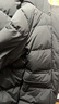优衣库女装高级保暖羽绒长大衣/老爸评测外套夹克25秋冬481014 09 黑色 XL /165/92A 实拍图