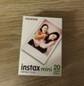 富士（FUJIFILM）instax迷你拍立得相机专用3寸拍立得相纸适用mini7+/7c/7s/11/40/90/99/evo/12/41/25/70等型号 20张白边相纸+冰箱贴*2+大容量相册* 实拍图