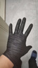英科医疗（INTCO）一次性手套丁腈100只大码食品级厨房耐用家务黑色丁晴橡胶手套 实拍图