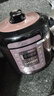 美的（Midea） 电压力锅 电高压锅 家用大容量多功能定时预约高压电饭煲电饭锅家用4-5-6人用5升6升高压快煮锅 豪华款 大家族必选 6L 【双胆 玫瑰金】 实拍图