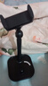 领臣手机支架桌面自拍直播可升降俯拍ipad平板通用懒人追剧拍视频神器可旋转多功能手机款 炫酷黑 实拍图