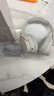 兴戈（SIMGOT）空屿EH500 深度ANC主动降噪头戴式蓝牙耳机5.4双金标HIFI高音质高解析可折叠 灰羽白 实拍图