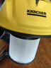 KARCHER德国卡赫 桶式吸尘器18L干湿吹三用商用家用工业开荒装修保洁地毯宠物大容量大功率超强大吸力WD1s 实拍图