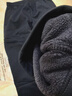 安踏男裤运动裤男秋冬季新款针织透气直筒裤子户外休闲跑步长裤卫裤男 （冬季加绒保暖直筒裤）黑色 XL /180 适合150-160斤 实拍图