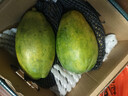 京鲜生 海南冰糖心木瓜净重3斤礼盒装 2粒 单果650g起 生鲜水果 实拍图