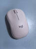 罗技（Logitech）M221 轻音鼠标 无线鼠标 办公鼠标 对称鼠标 带无线微型接收器 米白色 实拍图