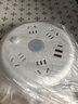 【京东物流】正品圆形收纳插座多功能排插宿舍安全耐用插线板USB插排家用插电板长线接线板拖线板 805UY 4插位【USB+夜灯】2.9米-无痕钩 实拍图