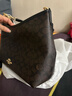 蔻驰（COACH）奥莱女士女包经典标志LAUREL 31号流浪包单肩包斜挎包腋下包礼物 IM/胡桃木色/黑色 实拍图