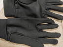 迪卡侬户外运动男女跑步健身骑行轻薄舒适保暖触屏手套纯黑色L-4564122 实拍图