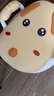小哈伦儿童马桶宝宝坐便器婴幼儿尿盆小孩坐便器小便器双软垫柠黄0-6岁 实拍图