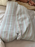 艾薇 枕头荞麦枕睡眠颈椎病枕成人睡觉专用三角平枕全棉连体枕芯 米兰 实拍图