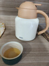 京东京造 茶壶 暖暖系列煮茶具闷茶烧水养生茶壶 316不锈钢糖果白1.0L 实拍图