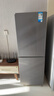 美的（Midea）182升双开门两门小户型家用客厅租房宿舍冰箱可冷藏冷冻双温小巧不占地低音运行BCD-182M 实拍图