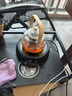 家用烧水壶泡茶大功率电陶炉白茶煮茶耐热套组茶壶茶具高功率 黑色炉+壶 实拍图