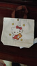 小熊帆布包女学生便携上班帆布兜手提包手拎便当帆布袋 微笑小猫 实拍图