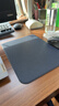 镭拓（Rantopad）G1 硬质皮革游戏防水鼠标垫  商务办公电脑鼠标垫 桌面垫 藏蓝色 实拍图