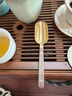 逸居客（YIJUKE）黑檀木黄铜茶勺茶叶勺子茶匙茶铲茶道茶具配件 实拍图