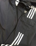 adidas经典三条纹运动连帽夹克外套男女春季阿迪达斯三叶草 黑色   L 实拍图