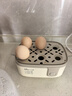 小熊（Bear）煮蛋器 蒸蛋器 家用多功能蒸鸡蛋羹早餐神器 小型一人用 单双层一体机ZDQ-D12R3 实拍图