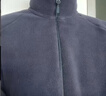 优衣库男装女装摇粒绒拉链茄克/长袖外套廓系夹克479792 69 藏青色 4XL 实拍图