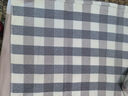 洁丽雅枕巾纯棉一对装2025新款简约100%全棉高档防滑可固定枕头垫巾 无印格蓝色【纯棉枕巾52*78cm】 一对装 实拍图