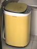 智洁小黄鸭婴儿迷你洗衣机4.5kG高温煮洗全自动洗衣机宝宝小型儿童带智能烘干杀菌除螨洗烘一体机家用免污洗 4.5KG炫黄前按键+全国联保+蓝光洗涤+洗脱一体 实拍图