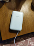 小米（MI）【3C认证】小米充电宝移动电源 10000  自带线双向快充口袋版 电源 灰蓝色可上飞机/火车 实拍图