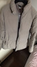 马登工装美式休闲90白鸭绒羽绒服男户外防风外套冬季男士保暖面包服 浅灰色 【立领羽绒服短款/加厚防寒服/男款羽绒服】 2XL 实拍图