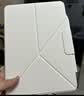 PITAKA可适用苹果iPadPro保护套2026年款iPad Air8/7/6双面夹磁吸轻薄全包防弯防摔壳皮套支架11英寸白色 实拍图
