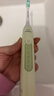 飞利浦（PHILIPS）【肖战推荐】声波电动牙刷钻石3系 新年礼物 情侣款送男生女友 微泡水流HX5161/05抹茶绿 国家补贴 实拍图