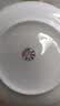 景黛景德镇陶瓷米饭碗家用高颜值中式简约防烫大汤碗菜盘鱼盘骨瓷餐具 8英寸圆盘4个 实拍图