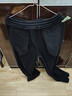 京东京造【羊羔绒】休闲裤男运动长裤冬季加绒保暖裤子 黑色L 实拍图